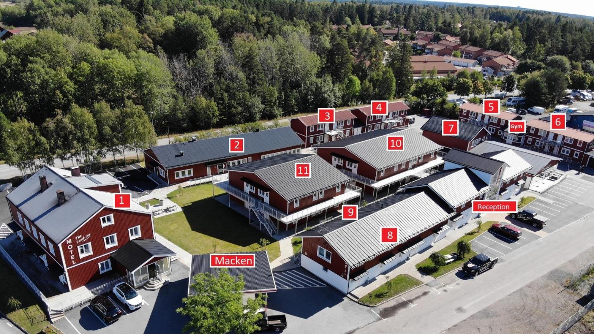 Land-Inn Motel Rosersberg エクステリア 写真